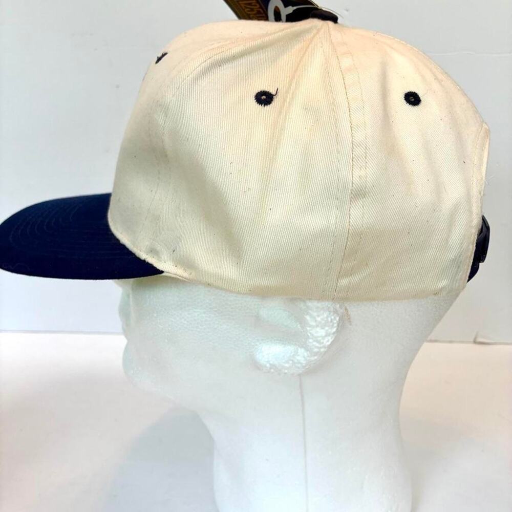 NWT Vtg 90s CLEVELAND INDIANS Official MLB Size Snapback Baseball Hat Cap - Picture 6 of 8